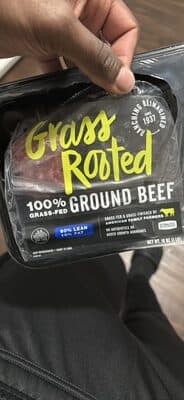 100% Grass-Fed Ground Beef — Photo: Open Food Facts contributors, CC BY-SA