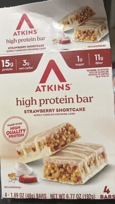 High Protein bar- Strawberry Shortcake — Photo: Open Food Facts contributors, CC BY-SA