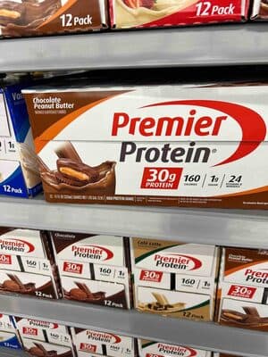 Chocolate Peanut Butter Protein Shake — Photo: Open Food Facts contributors, CC BY-SA