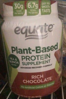 plant-based protein supplement — Photo: Open Food Facts contributors, CC BY-SA