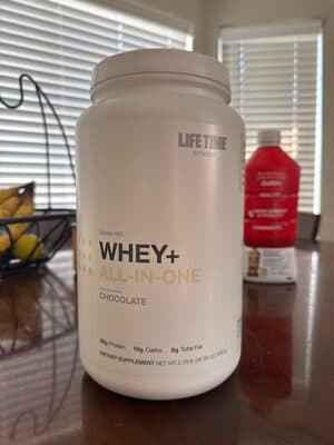 Grass-fed Whey+ All-in-one — Photo: Open Food Facts contributors, CC BY-SA