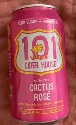 Cactus Rosé Natural Cider — Photo: Open Food Facts contributors, CC BY-SA
