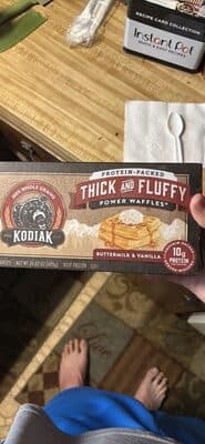100% Pure Kodiak Cakes Power Waffles — Photo: Open Food Facts contributors, CC BY-SA