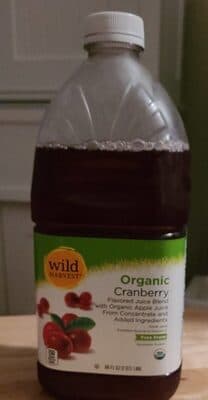 Organic Cranberry Juice — Photo: Open Food Facts contributors, CC BY-SA