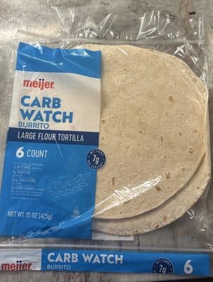Carb Watch Burrito — Photo: Open Food Facts contributors, CC BY-SA