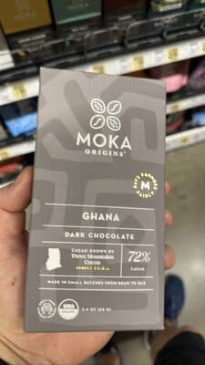 Ghana Dark Chocolate — Photo: Open Food Facts contributors, CC BY-SA