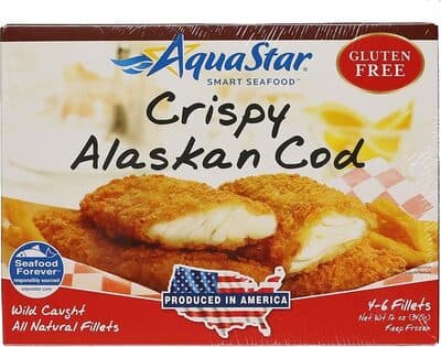gluten free crispy alaskan cod — Photo: Open Food Facts contributors, CC BY-SA