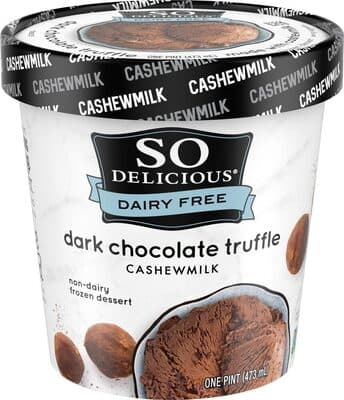 Cashew Milk Non Dairy Frozen Dessert Dark Chocolate Truffle — Photo: Open Food Facts contributors, CC BY-SA