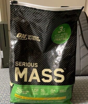 Serious Mass Gainer — Photo: Open Food Facts contributors, CC BY-SA