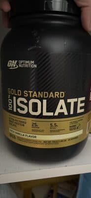 100% Gold Standard Isolate — Photo: Open Food Facts contributors, CC BY-SA