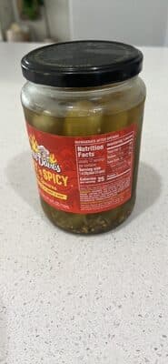 Sweet 'n Spicy Pickle Spears — Photo: Open Food Facts contributors, CC BY-SA