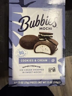 Mochi - Cookies & Cream — Photo: Open Food Facts contributors, CC BY-SA