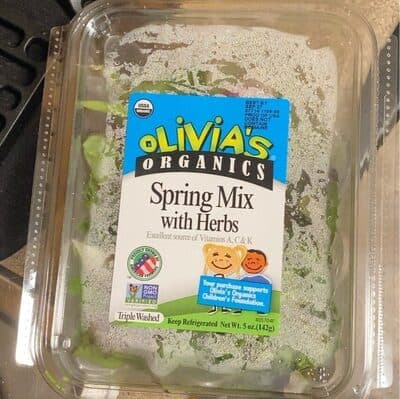 Spring Mix with Herbs — Photo: Open Food Facts contributors, CC BY-SA