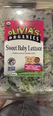 Sweet Baby Lettuce — Photo: Open Food Facts contributors, CC BY-SA