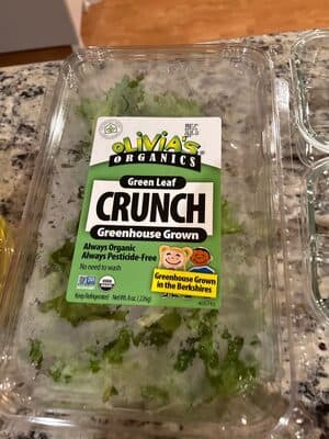 Green Leaf Crunch Lettuce — Photo: Open Food Facts contributors, CC BY-SA
