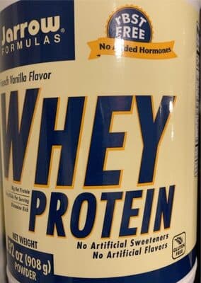 Whey Protein — Photo: Open Food Facts contributors, CC BY-SA