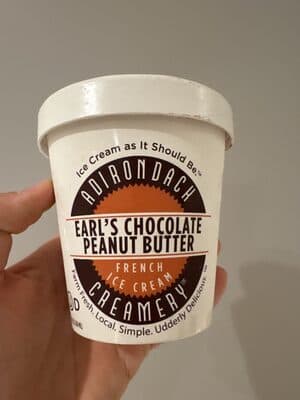 Adiron dack creamery, ice cream, earl's chocolate peanut butter — Photo: Open Food Facts contributors, CC BY-SA