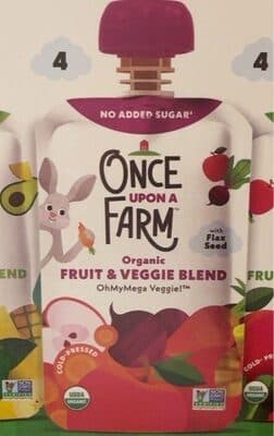 Organic Fruit & Veggies Blend- 12 PK Costco (2 Flavors) — Photo: Open Food Facts contributors, CC BY-SA