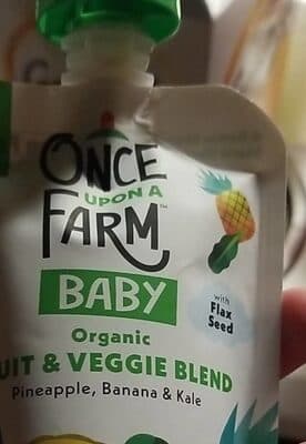 Fruit & Veggie Blend: Tropical Greens — Photo: Open Food Facts contributors, CC BY-SA