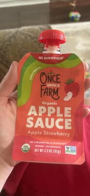 Apple Sauce Apple Strawberry — Photo: Open Food Facts contributors, CC BY-SA