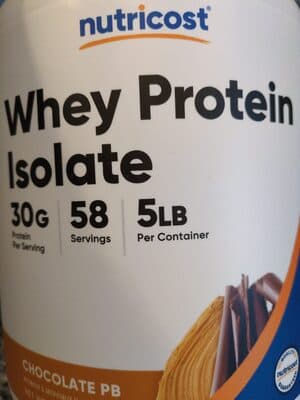 Whey protein isolate — Photo: Open Food Facts contributors, CC BY-SA
