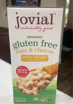 Gluten Free White Cheddar Mac & Cheese — Photo: Open Food Facts contributors, CC BY-SA