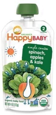 Apples, Spinach & Kale- Stage 2: Simple Combos — Photo: Open Food Facts contributors, CC BY-SA
