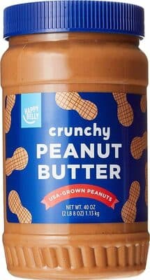 Amazon brand crunchy peanut butter — Photo: Open Food Facts contributors, CC BY-SA