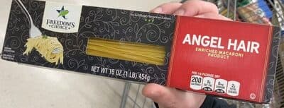 Angel Hair Pasta — Photo: Open Food Facts contributors, CC BY-SA