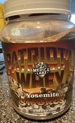 Patriots Whey: Yosemite S’mores — Photo: Open Food Facts contributors, CC BY-SA