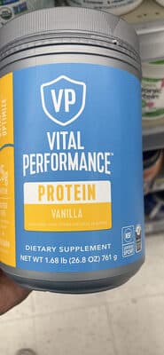 Vital Performance Protein Vanilla — Photo: Open Food Facts contributors, CC BY-SA