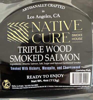 Natural Hardwood Smoked Salmon — Photo: Open Food Facts contributors, CC BY-SA