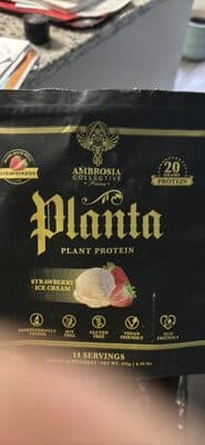 Planta Plant Protein Strawberry Ice Cream — Photo: Open Food Facts contributors, CC BY-SA
