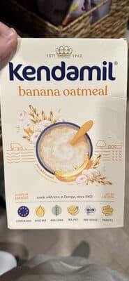 Banana Oatmeal — Photo: Open Food Facts contributors, CC BY-SA