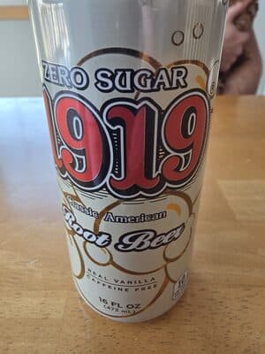 Zero Sugar 1919 Root Beer — Photo: Open Food Facts contributors, CC BY-SA