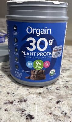 Chocolate Plant Protein — Photo: Open Food Facts contributors, CC BY-SA