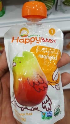 Organic Baby Food, Mangos — Photo: Open Food Facts contributors, CC BY-SA