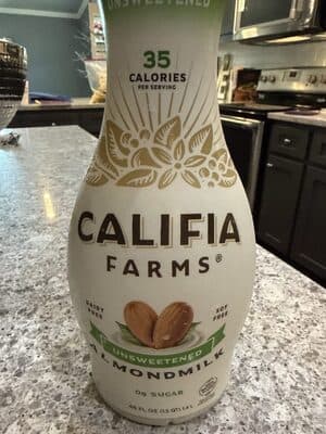 Almondmilk — Photo: Open Food Facts contributors, CC BY-SA