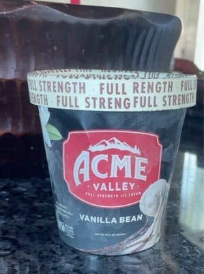 balley full strength ice cream vanilla bean — Photo: Open Food Facts contributors, CC BY-SA