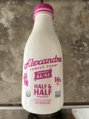 Half and half — Photo: Open Food Facts contributors, CC BY-SA