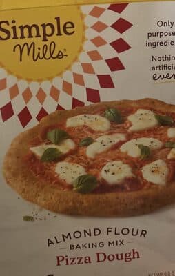 Almond Flour Baking Mix Pizza Dough — Photo: Open Food Facts contributors, CC BY-SA