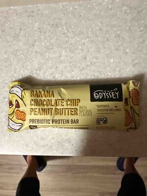 Banana Chocolate Chip Peanut Butter Prebiotic Protein Bar — Photo: Open Food Facts contributors, CC BY-SA