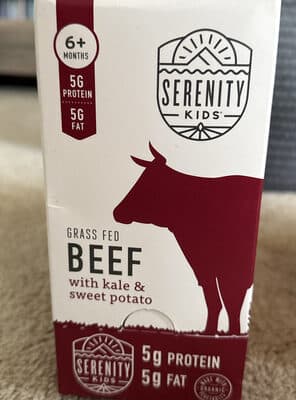 Beef with kale & sweet potato — Photo: Open Food Facts contributors, CC BY-SA
