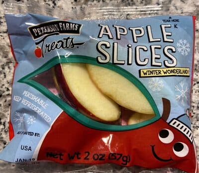 Apple Slices — Photo: Open Food Facts contributors, CC BY-SA