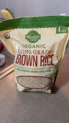 Organic Long Grain Brown Rice — Photo: Open Food Facts contributors, CC BY-SA