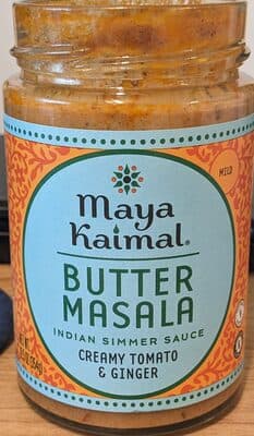 Butter Masala Indian Simmer Sauce — Photo: Open Food Facts contributors, CC BY-SA