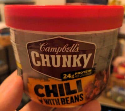 Chili With Beans — Photo: Open Food Facts contributors, CC BY-SA