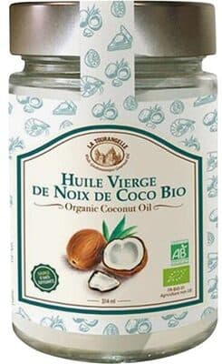Huile Vierge de Noix de Coco Bio — Photo: Open Food Facts contributors, CC BY-SA