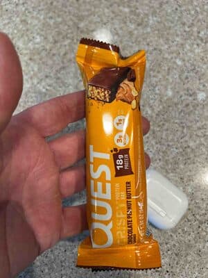 Crispy Protein Bar Chocolate Peanut Butter Flavor — Photo: Open Food Facts contributors, CC BY-SA