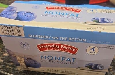 NONFAT GREEK YOGURT — Photo: Open Food Facts contributors, CC BY-SA